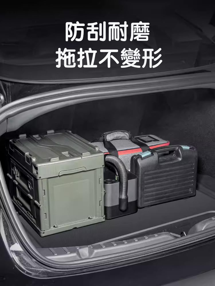 HALOBLK 黑洛 Model 3 Highland 煥新版3 純TPE防護前後行李箱墊