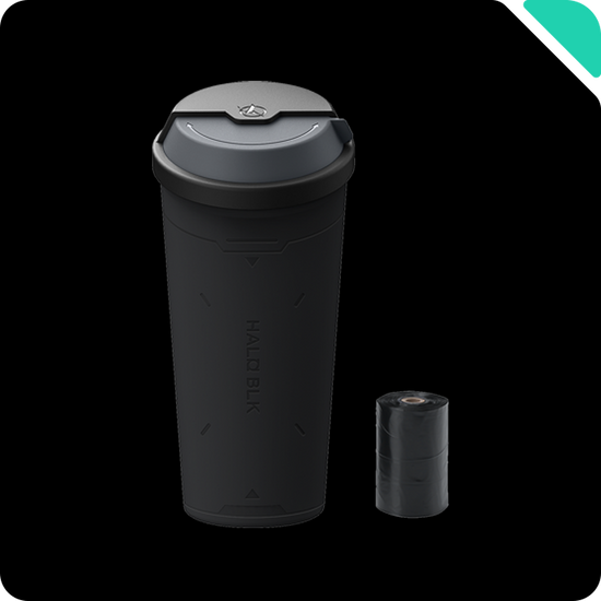HALOBLK 黑洛 全車系適用車用垃圾桶