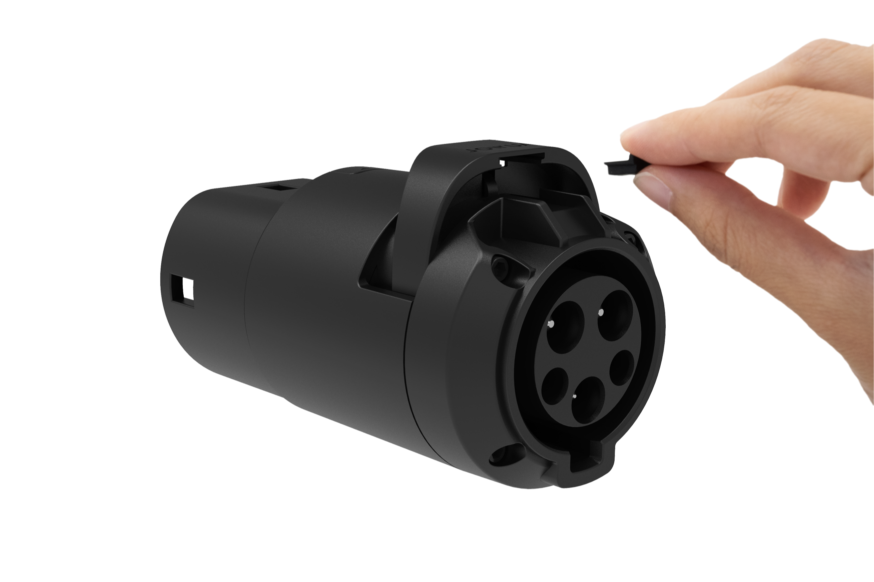 JOWUA J1772 to CCS2-AC (TYPE2) 轉接頭(V3 防拔款)