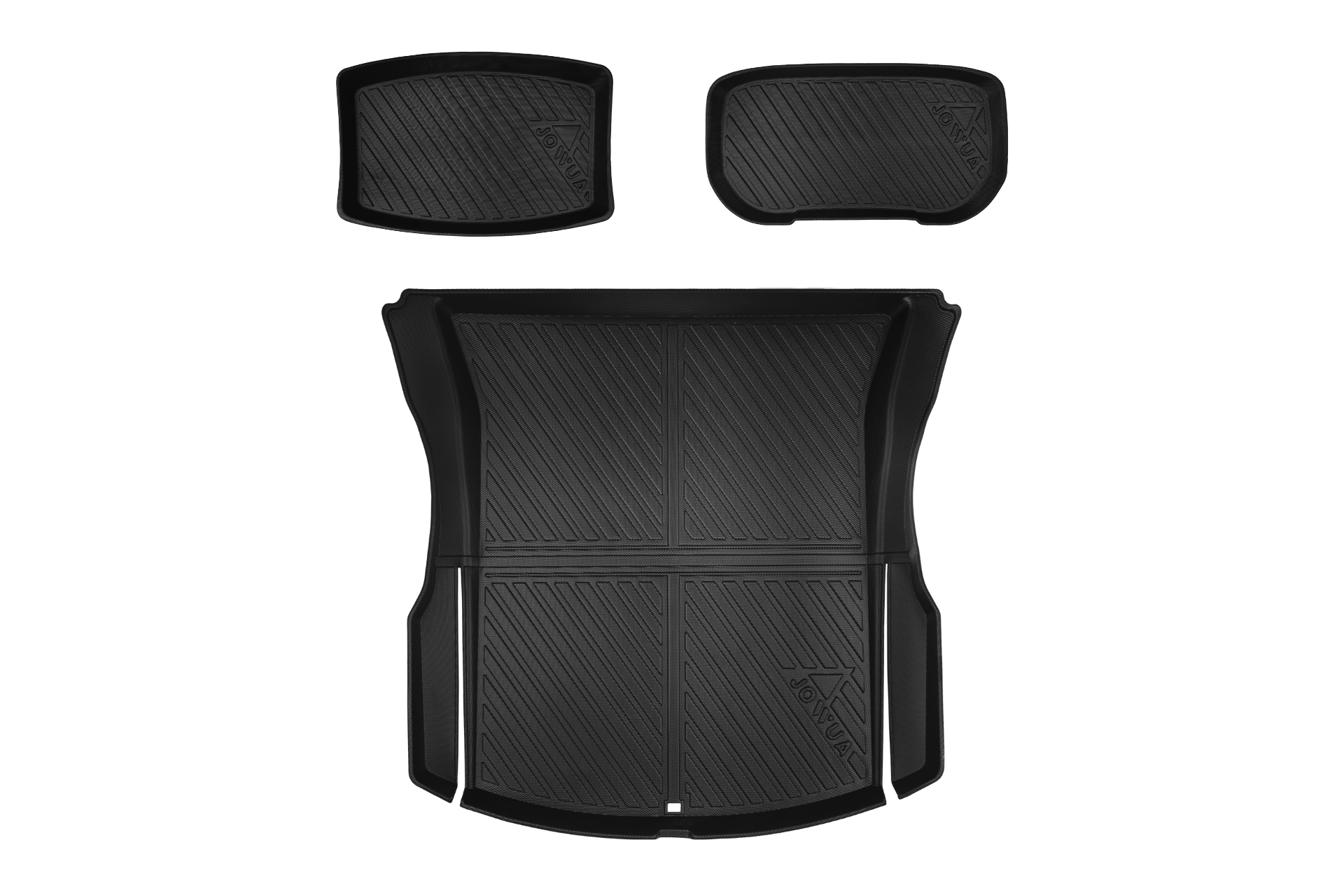 JOWUA立體防水行李廂墊|可加選『椅背墊組合』 (Model 3, 2024+ 煥新版)