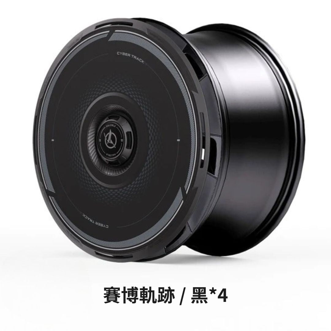 HALOBLK 黑洛 HALODIS 2 Model 3/Y/S/X/煥新版3/煥新版Y 動力盤2輪轂節能蓋18/19/20/21寸