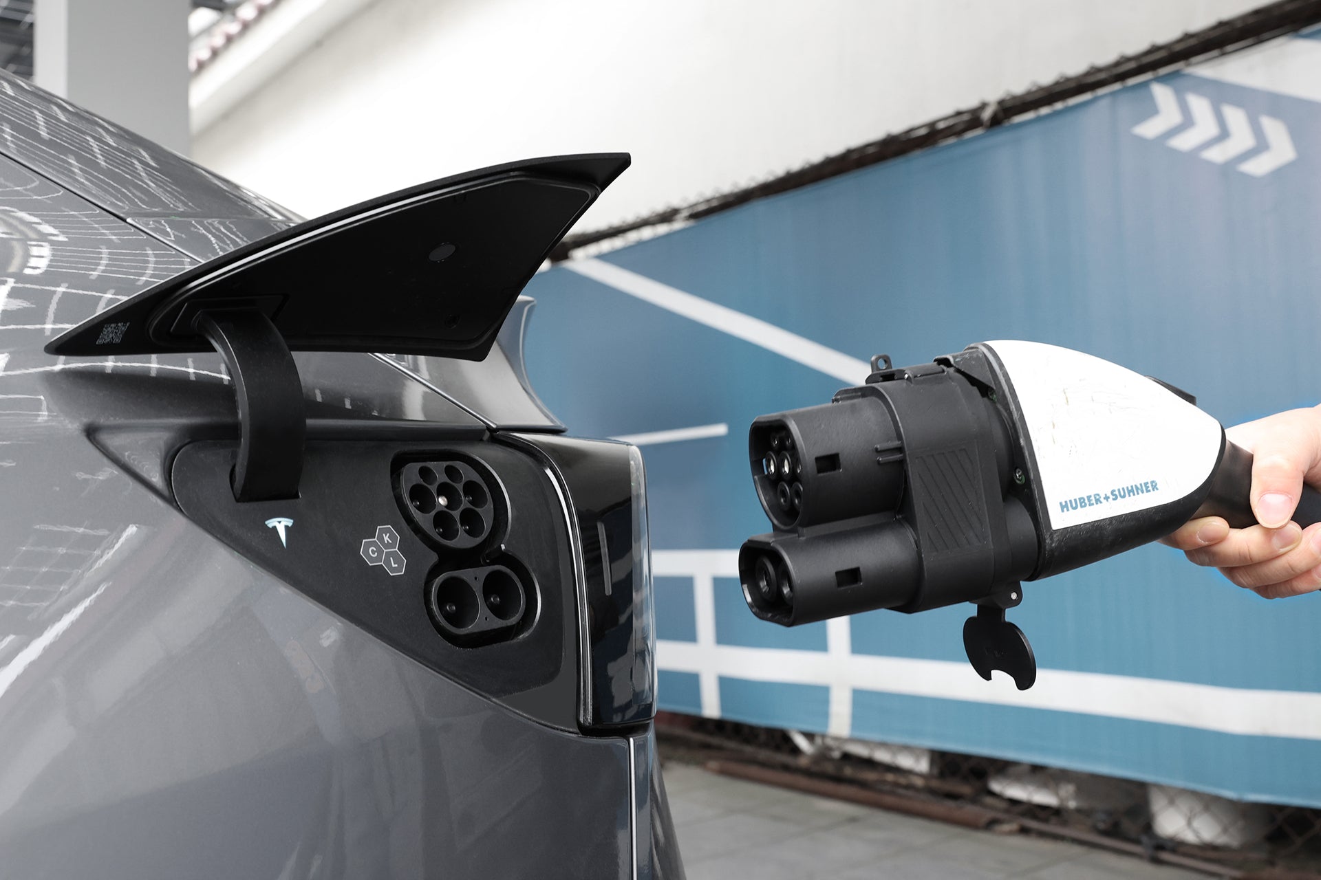 JOWUA CCS1 to CCS2 DC & AC 快慢充轉接頭