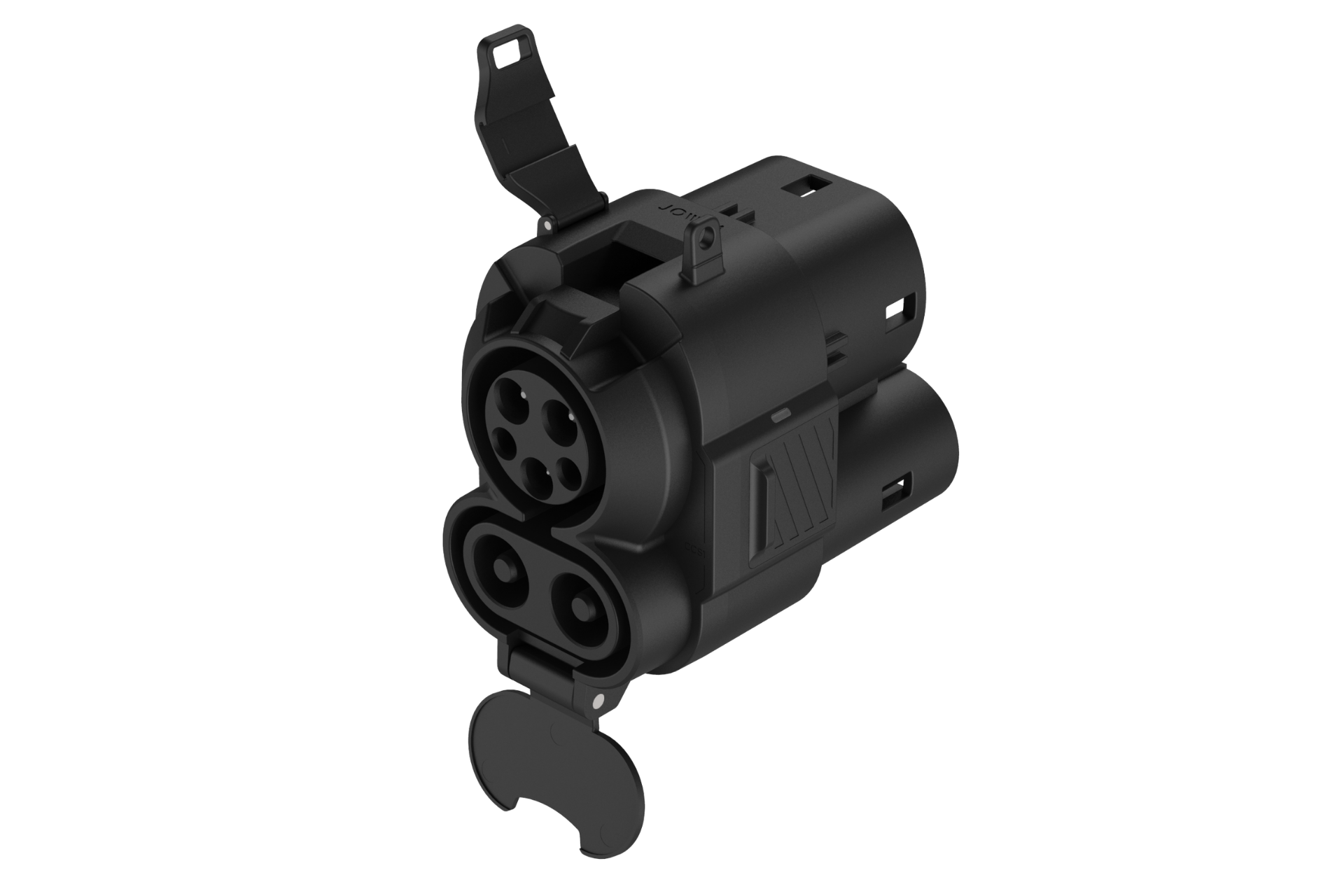 JOWUA CCS1 to CCS2 DC & AC 快慢充轉接頭