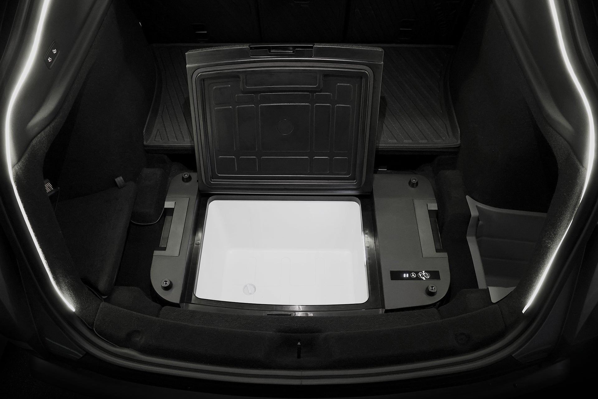 JOWUA Type-C & 點菸器 雙軌車用行動冰箱 (Model Y全車系)