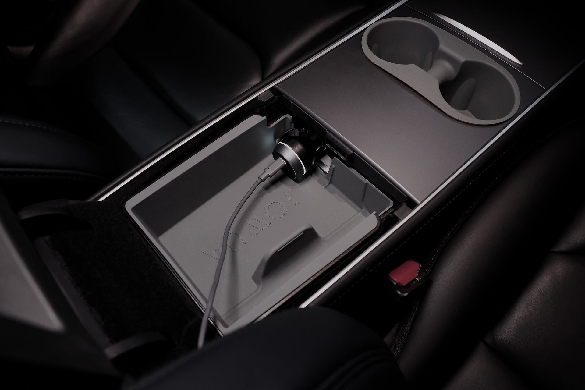 JOWUA Type-C & 點菸器 雙軌車用行動冰箱 (Model Y全車系)