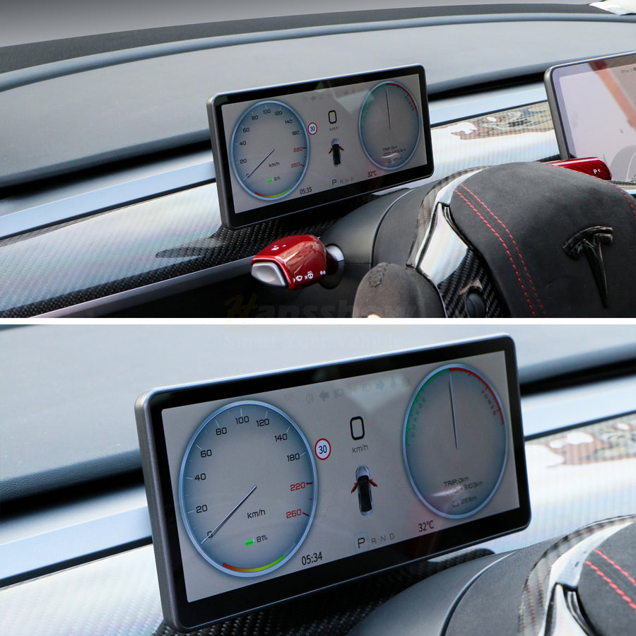 Hansshow Model 3, Y 中央觸控儀表板 (Linux 9.0'')