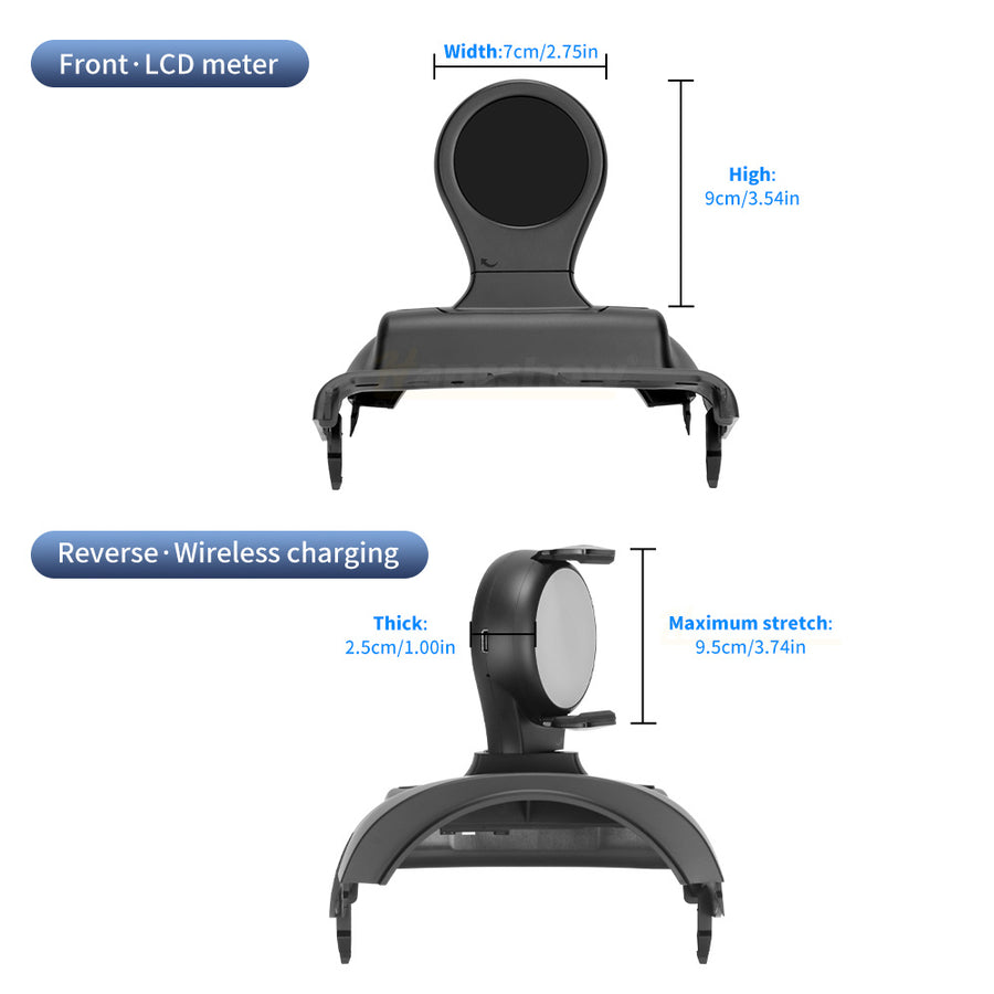 Hansshow Model 3/Y 翻轉式手機支架螢幕