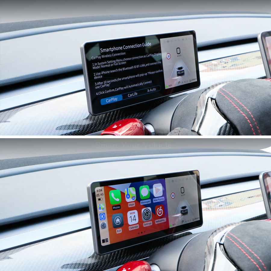 Hansshow Model 3, Y 中央觸控儀表板 (Linux 9.0'')