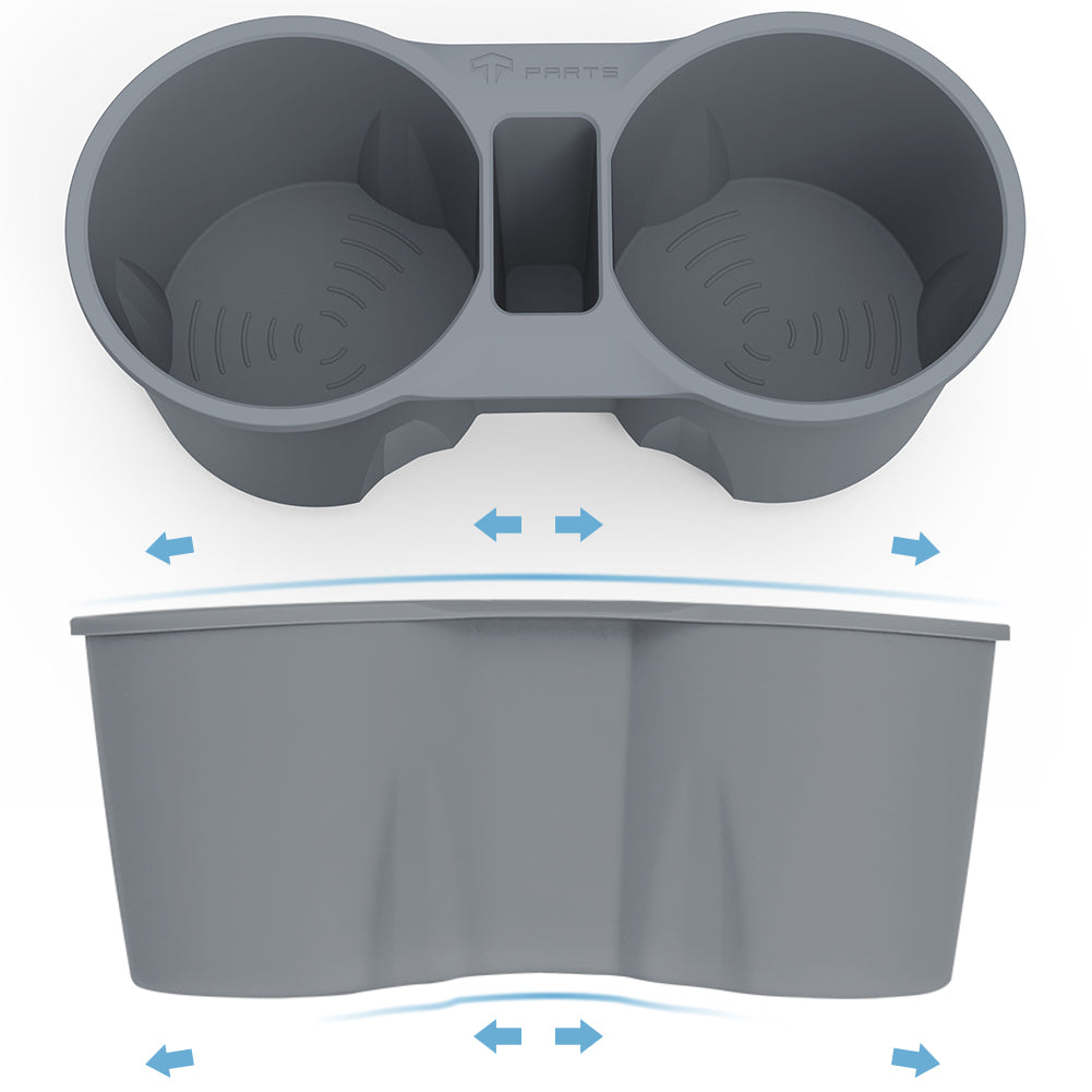 【虧本出清 售完不補】TPARTS Model 3/Y 矽膠中控水杯架