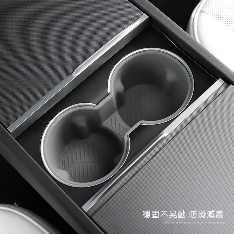 特斯拉 煥新版Model Y Juniper / 煥新版Model 3 Highland 後排矽膠水杯架