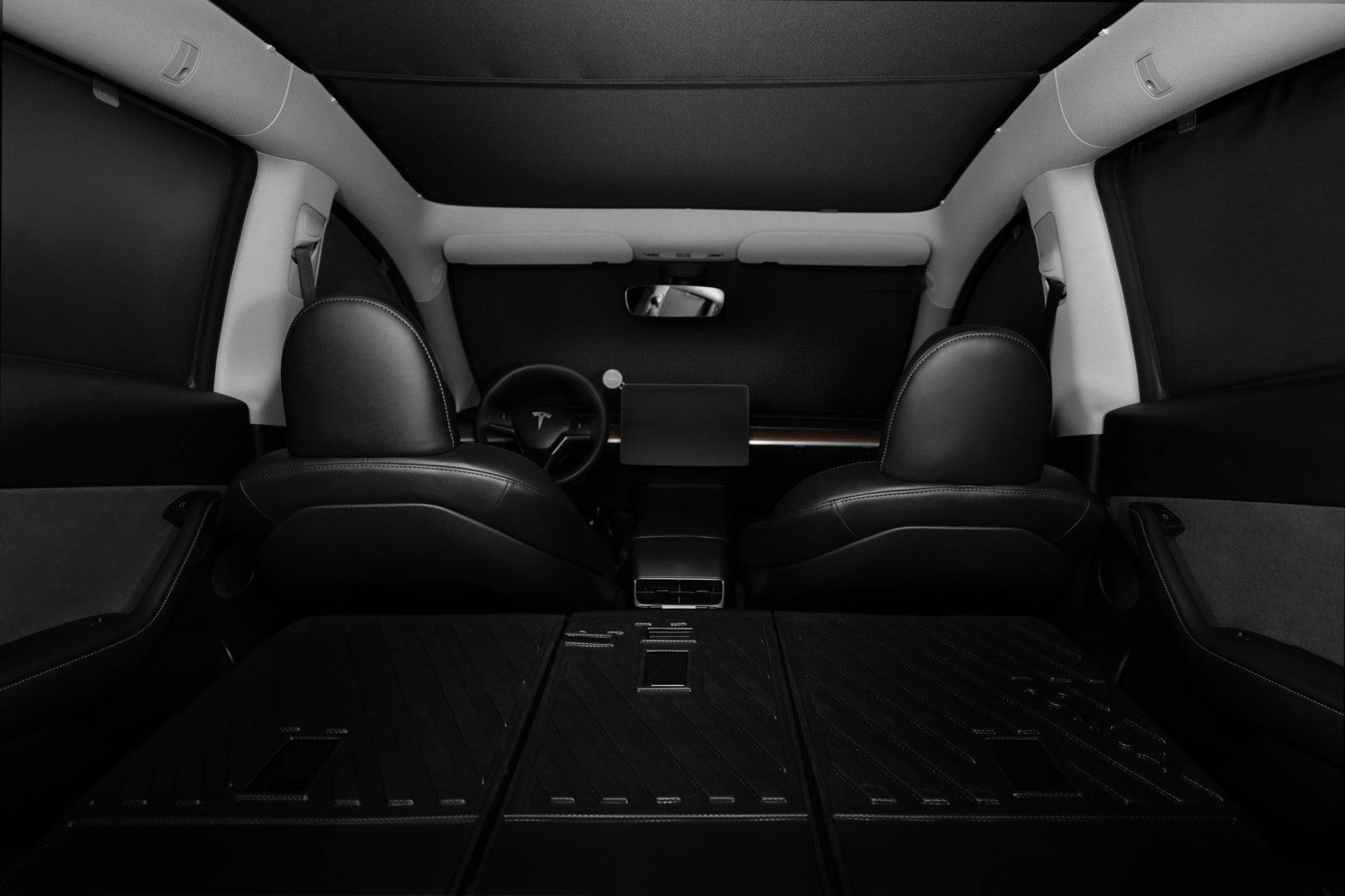 JOWUA 側窗＋尾門遮陽簾 (Model Y 煥新版 2025+/2021-2024)
