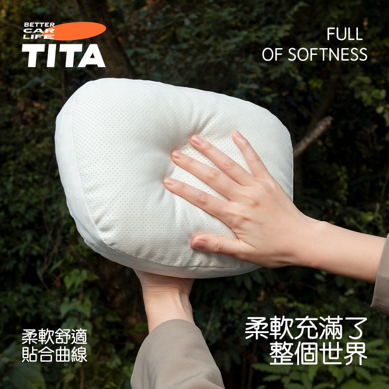 TITA 枕 -特斯拉全車系/非特斯拉全車系 麂皮杜邦棉頭枕